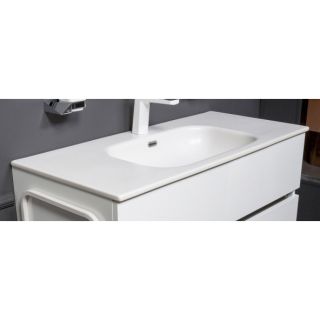 Раковина Armadi Art Vallessi 60см керамика белый глянец 838-060-WG